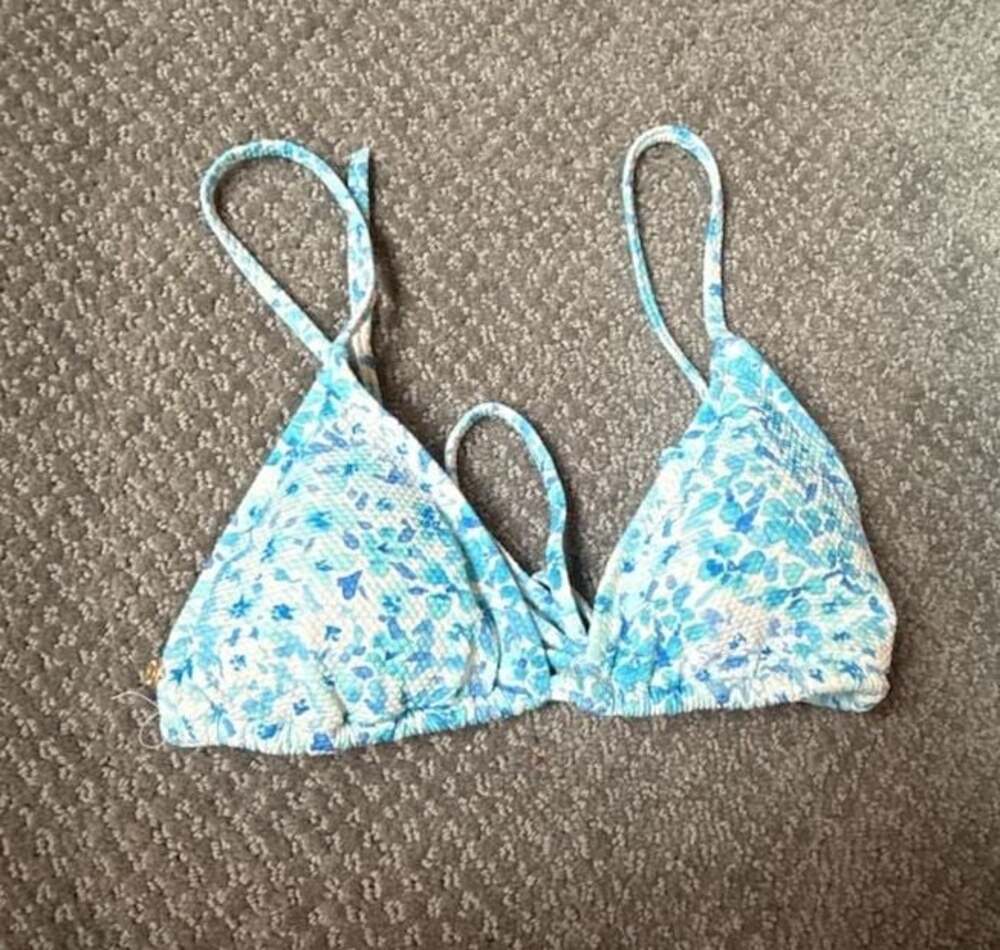 Rhythm Serenity Floral Slide Triangle Bikini Top